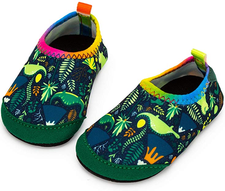 Yorgou Baby Boys Girls Water Shoes Toddler Beach Shoes Barefoot Aqua Socks Non-Slip for Pool Beach