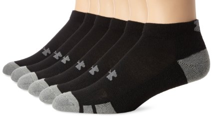 Under Armour Men's Six Pairs of Resistor Low-Cut Socks