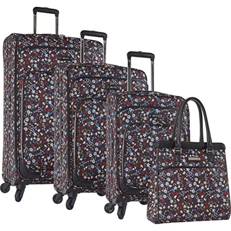 Ninewest 4 Piece Softside Luggage Set