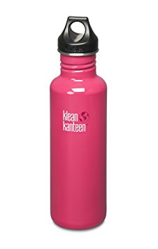 Klean Kanteen Wide Mouth Bottle with Stainless Loop Cap