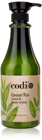Codi Hand and Body Lotion, Green Tea, 25 fl. oz./750ml
