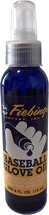 Fiebing's Premium Baseball Glove Oil - Glove Conditioner 4oz