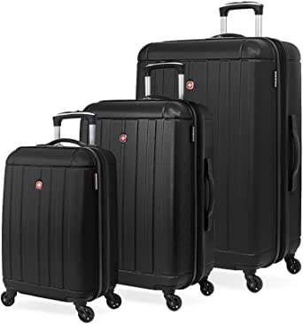 SwissGear Unisex-Adult 6297 Hardside Expandable Luggage with Spinner Wheels