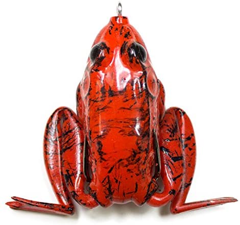 Lunkerhunt Lunker Frog – Freshwater Fishing Lure with Realistic Design, Weighs ½ oz, 2.25” Length