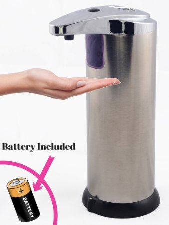 Perfect Soap Dispenser Automatic Soap Dispenser, Silver