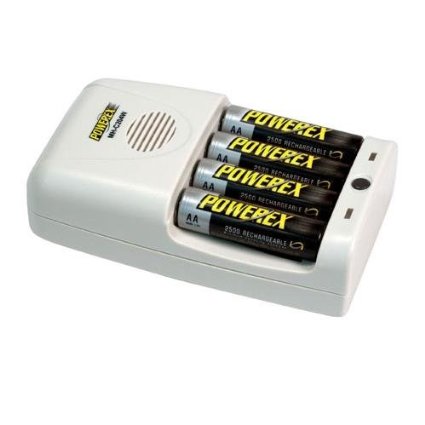 Maha PowerEx MH-C204W 1-Hour Worldwide Travel Conditioning Charger (Batteries Not Included)