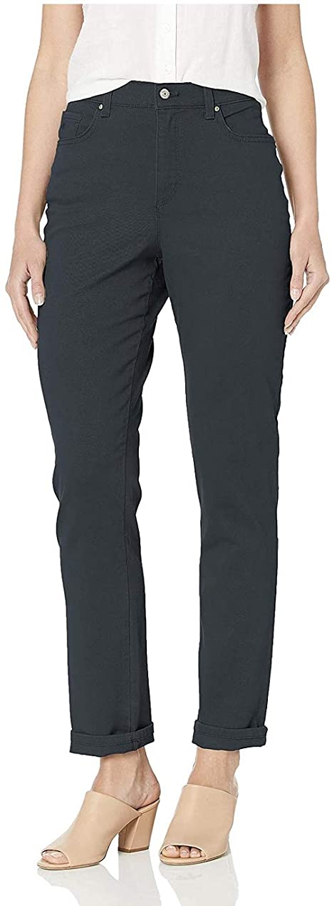 Gloria Vanderbilt Women's Amanda Classic Tapered Jean (Deep Verde)