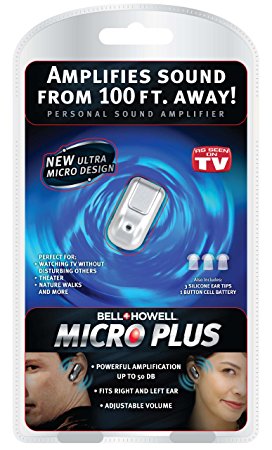 Bell and Howell 8397 Micro Plus Personal Sound Amplifier