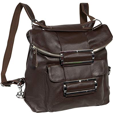 AmeriLeather Rococo Leather Handbag/Backpack