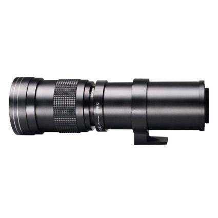 TOP-MAX? 420-800mm f8.3-16 HD Manual Telephoto Lens for Nikon D3300 D3200 D3100 D5300 D5200 D5100 D7300 D7200 D7100