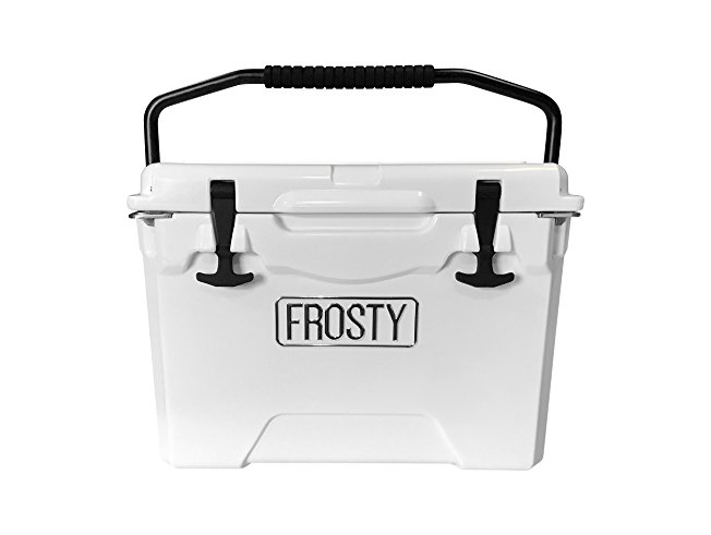 Frosty 25 Roto Molded Coolers - 8 Sizes 35 45 55 65 75 85 120 Ice Chest Rotomolded Extreme Durability Premium Cooler Holds Ice for Days 25 quart