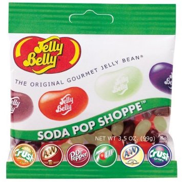 Jelly Belly 66834 3.5 Oz. Jelly Belly® Soda Pop Shoppe® 12 Bag Case