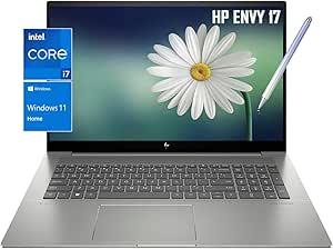 HP Envy Laptop 17inch Touch Screen Stylus Pen - Intel i7-13700H 14Core - FHD IPS 300Nits 100% sRGB - Backlit Keyboard - Thunderbolt 4 USB C - Wi-Fi 6E - Windows11 (64GB RAM |2TB PCIe SSD)