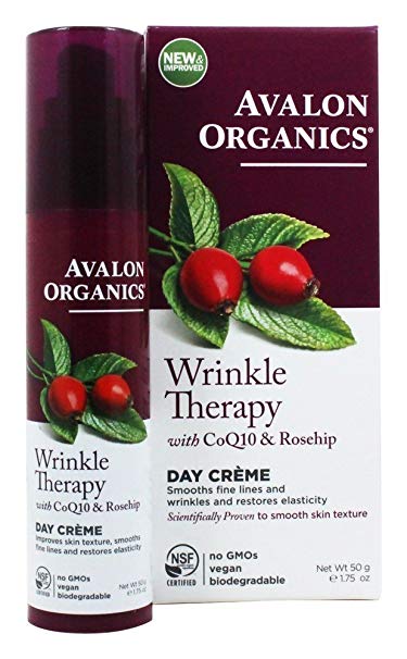 Avalon Organics Co-Enzyme Q10 Skin Care CoQ10 Wrinkle Defense Crème 1.75 fl. oz.