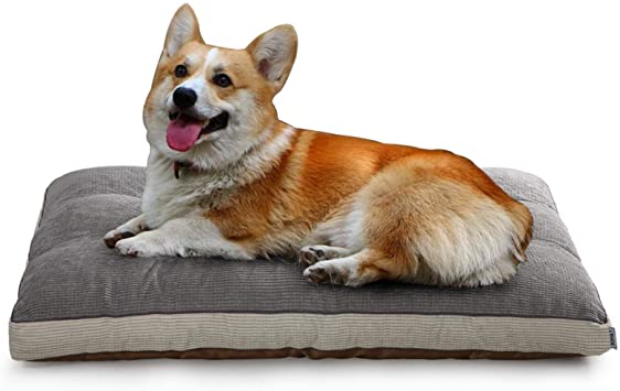 SOPAT Pet - Shreded Memory Foam Dog Bed（S/M/L） for Small,Medium,Large Dogs & Cats,Ripstop,NO-Slip,NO-Noise,Machine Washable.