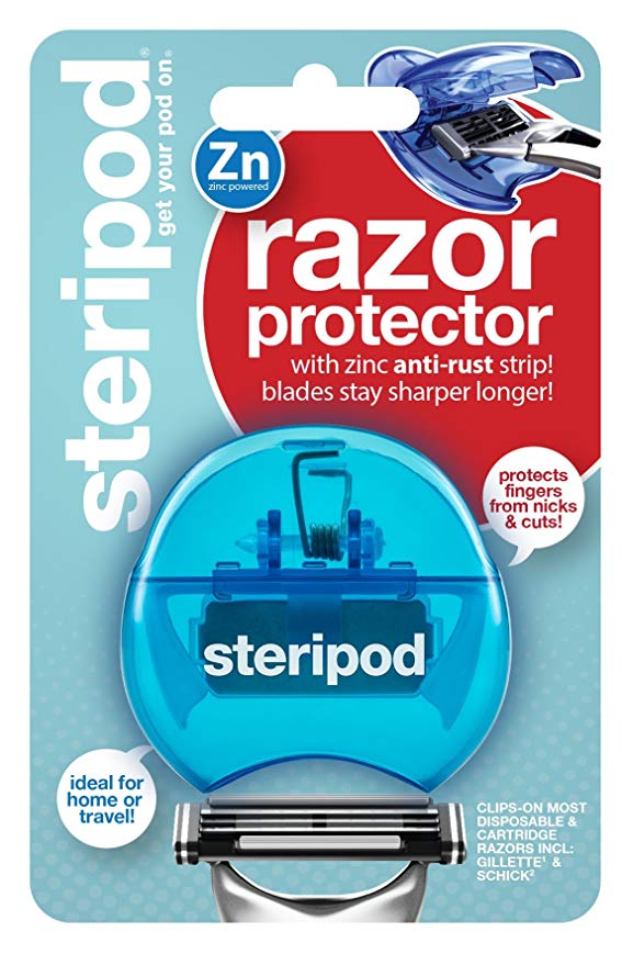 Steripod Clip-On Razor Protector (Blue)