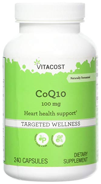 Vitacost CoQ10 -- 100 mg - 240 Capsules