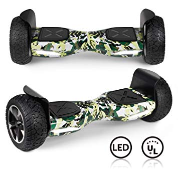 CBD Off Road Hover Board, Bluetooth Hoverboard for Kids, 8.5 Inch Two-Wheel Self Balancing Hoverboard, Electric Scooter All Terrain Hoverboard for Adults