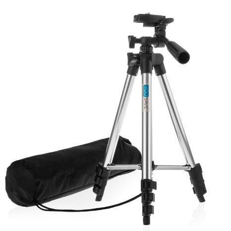 Yousave Accessories Compact Portable Travel Tripod Stand Mount for Digital Camera / Camcorder / DSLR / Video Cameras