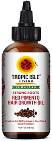 Tropic Isle Living- Strong Roots Red Pimento Hair Growth Oil-4oz