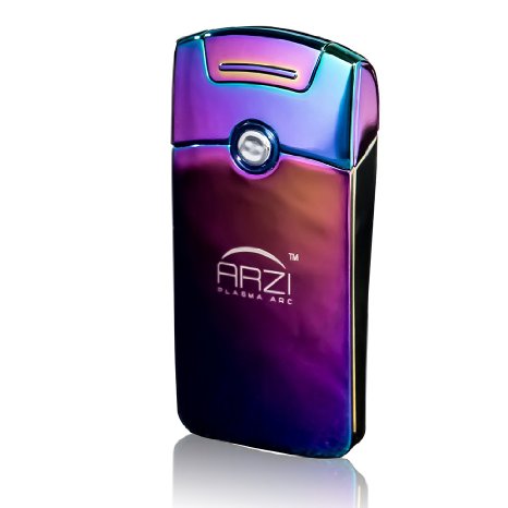 ForH&U USB Rechargeable Windproof Tesla Arc Lighter
