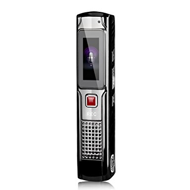 Btopllc Digital Voice Recorder 8GB Black for Meeting/conversations