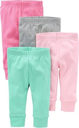 Simple Joys by Carter's Baby-Girls 4-Pack Pant