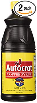 Autocrat Coffee Coffee Syrup 32 Oz (Pack of 2)