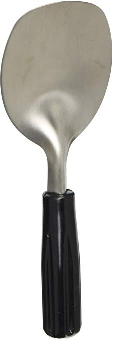 New Star Foodservice 34363 Stainless Steel 18/8 Espresso Frothing Spade & Ice Cream Spade Bakelite Handle, Silver