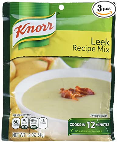 Knorr Leek Recipe Mix, 1.8 oz (Pack of 3)