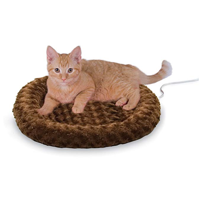 K&H Pet Products Thermo-Kitty Fashion Splash Heated Cat Bed
