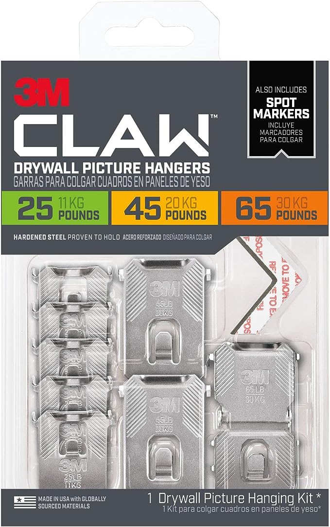 3M Claw Drywall Picture Hanging Kit