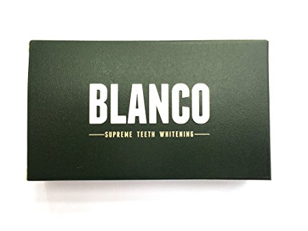 Blanco Supreme Teeth Whitening Strips - 2 weeks supply 14 pouches - Global Bestseller
