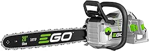 EGO CS2000 20-Inch 56-Volt Lithium-ion Cordless Chainsaw with Digital Display and LED Work Light, Battery and Charger not Included