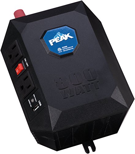 PEAK PKC0M08 Black Mobile Power Outlet