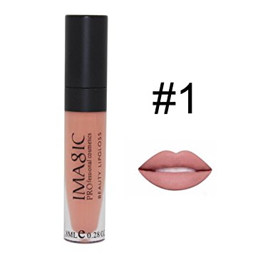 ROPALIA 23 Colors Matte Lip Gloss Waterproof Long Lasting Not Stick On Cup Lipstick Cosmetics