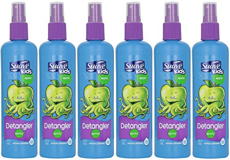 Suave For Kids Apple Detangler Spray, 10.5 Ounces (Pack of 6)