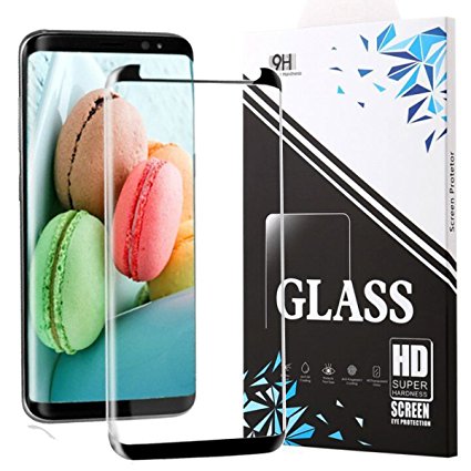 CaRany Galaxy S8 Plus Screen Protector,S8 Plus Tempered Glass,[Case Friendly] Anti-Bubble Ultra Clear Screen Protector for Samsung Galaxy S8 Plus