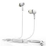 Nocobot In-Ear Earphones with Microphone White