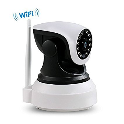 Wifi IP Camera Wireless Home Security Trailer Cameras Dog/ Baby Monitor Video Nanny Cam Night Vision plug/play Pan/Tilt with Two-Way Audio