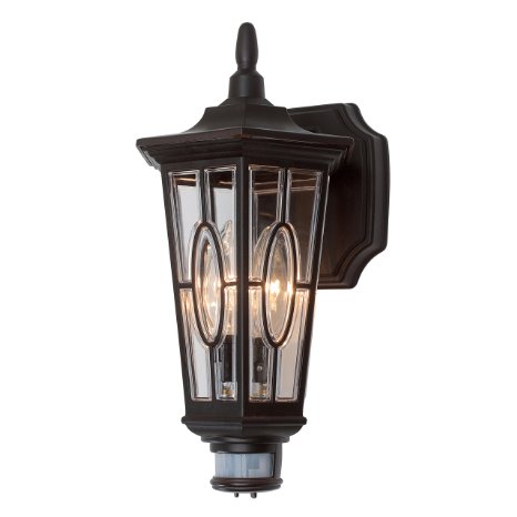 Brinks 7238BZ-1 Lantern Carousel Bronze with Motion Light