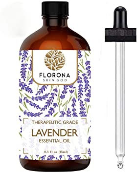 Lavender Essential Oil 4Oz- 100% Pure Therapeutic Grade for Aromatherapy Diffuser and for Stress Relief, Relaxation & Sleep - Large Bottle with Gift Box (Lavender, 4 Ounce)