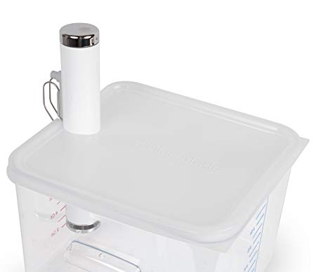 Cellar Made Sous Vide Lid for ChefSteps Joule fits 12, 18 & 22 Quart Rubbermaid Containers