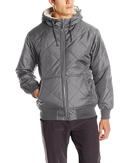 Mountain Club Men's Hooded Trucker Jacket with Micro Sherpa Lining