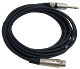 Pyle-Pro PPMJL15 Professional Microphone Cable 14 Male to XLR Female - 15 Feet