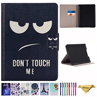 Amazon Kindle Paperwhite Case - JZCreater the Book Style PU Leather Cover Auto Sleep/Wake for All-New Amazon Kindle Paperwhite (Fits All versions: 2012 2013 2014 and 2015 New 300 PPI), Don't Touch Me