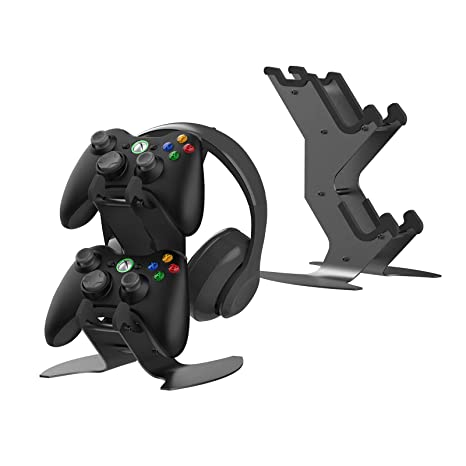 xbox controller stand for Xbox / NINTENDO / PS4 / PS5 / Headset - Aluminum Metal Stand Organizer for Video Game Accessories