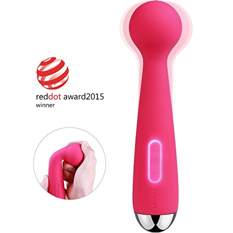 Svakom Emma Mini Rechargeable Stimulator Vibrator G Spot Vibrator Flexible Head Massager vibrateurs Silicones Silent&nbsp;–&nbsp;Plum Red&nbsp;–&nbsp;sva-02&nbsp;M