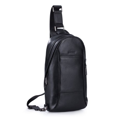Sammons Genuine Leather Backpack Chest Pack Daypack Sling Bag Shoulder Bag 190165
