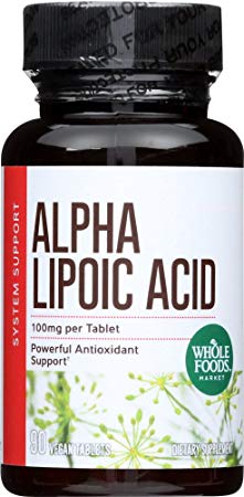 Whole Foods Market, Alpha Lipoic Acid 100mg, 90 ct